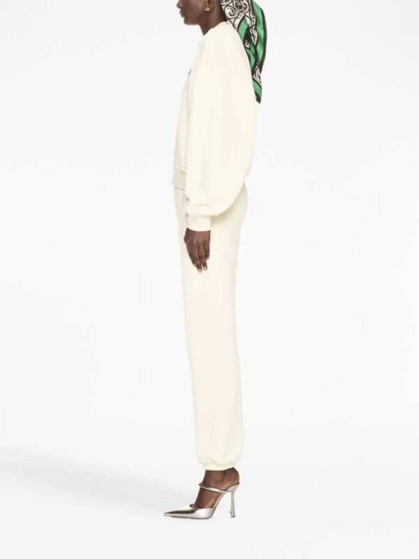 Off-White  OW-print cotton track pants - Image 3