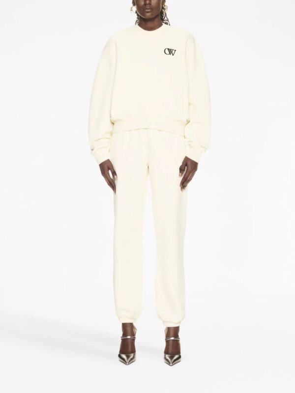 Off-White  OW-print cotton track pants - Image 2