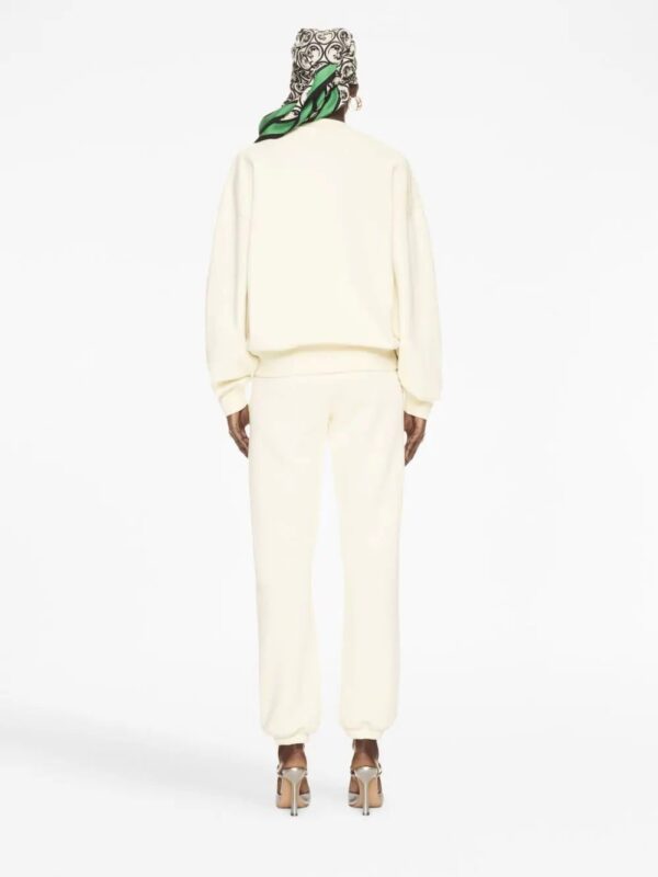 Off-White  OW-print cotton track pants - Image 4