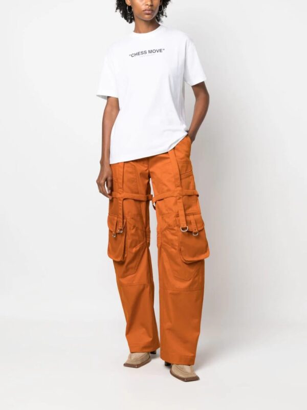 Off-White  buckle-detail cargo trousers - Image 2