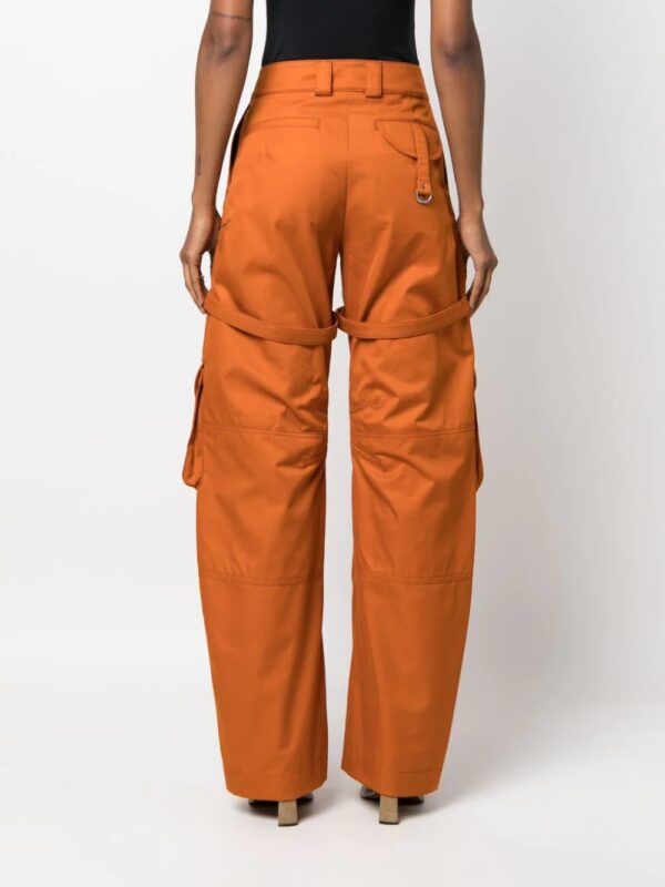 Off-White  buckle-detail cargo trousers - Image 4
