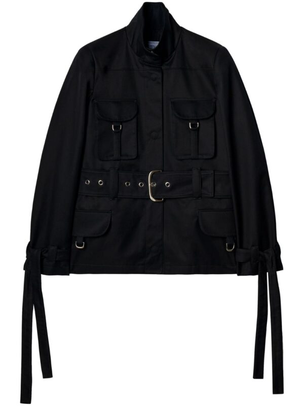 Off-White  belted-waist jacket