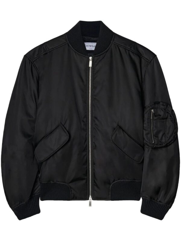 Off-White  zip-fastening bomber jacket