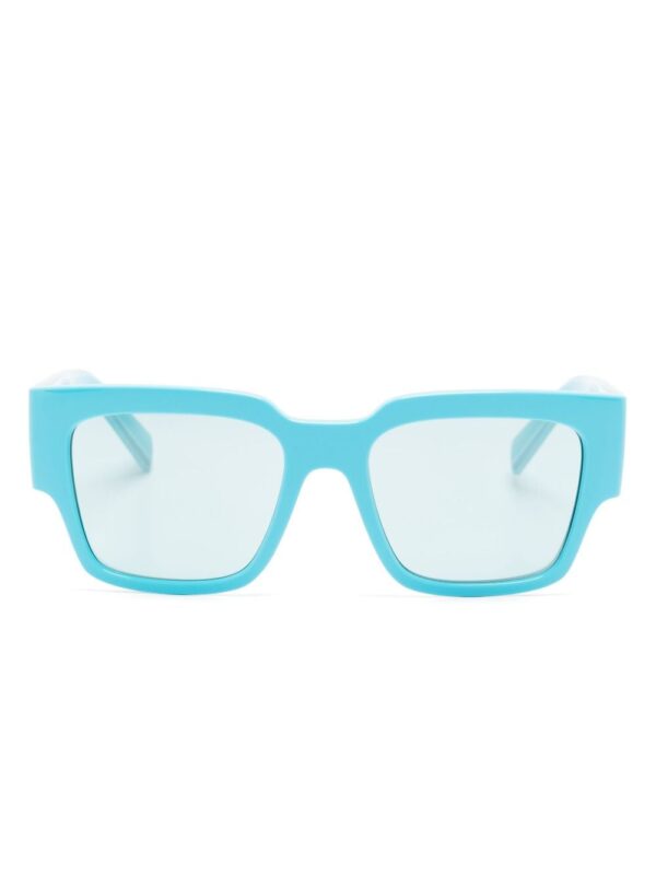 Dolce & Gabbana Eyewear logo-engraved square-frame sunglasses