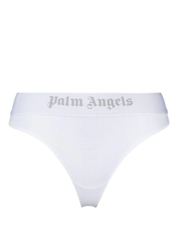 Palm Angels  logo-waistband thong