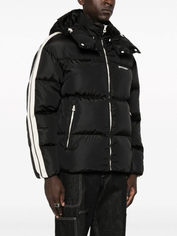 Palm Angels  logo-print padded jacket - Image 3