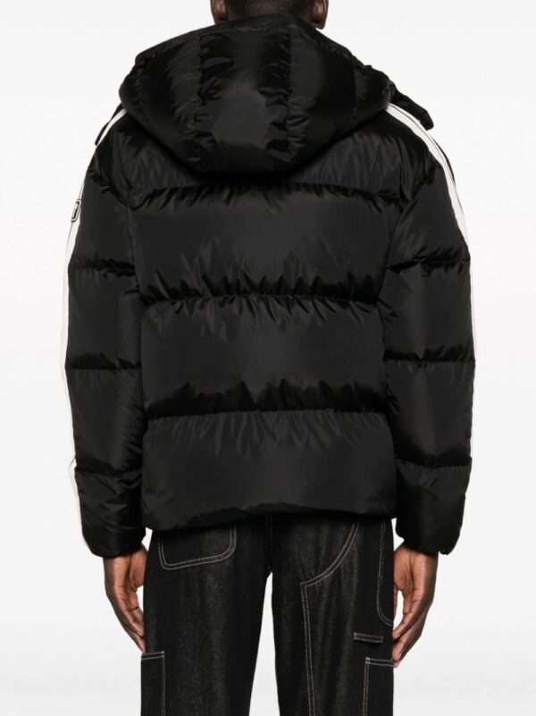 Palm Angels  logo-print padded jacket - Image 4