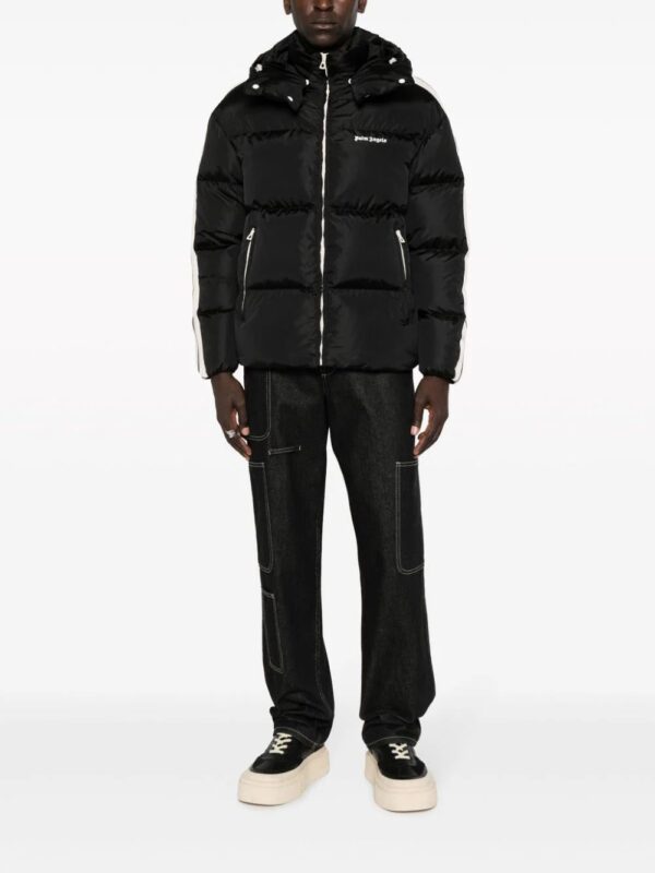 Palm Angels  logo-print padded jacket - Image 2
