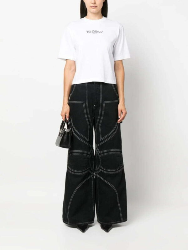 Off-White  No Offence cotton T-shirt - Image 2