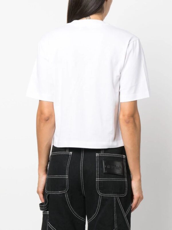 Off-White  No Offence cotton T-shirt - Image 4