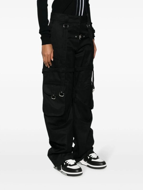 Off-White  buckled cotton cargo pants - Image 3