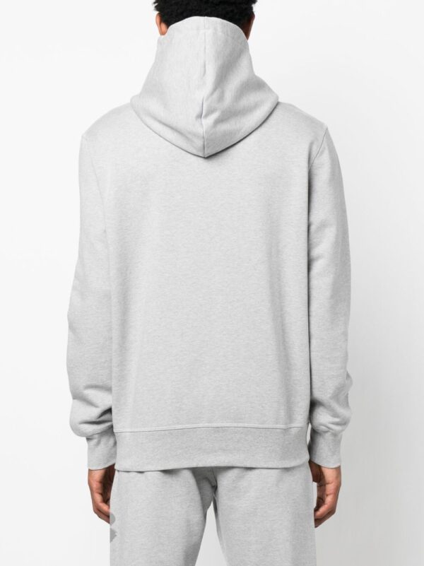 Alexander McQueen  Graffiti print drawstring hoodie - Image 4