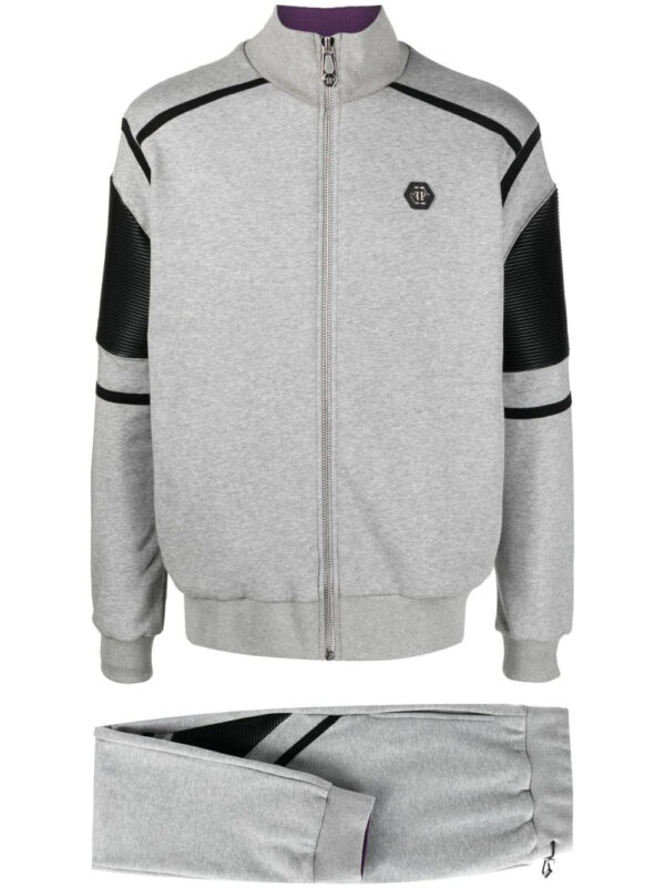 Philipp Plein  Constructed cotton tracksuit (set of two)