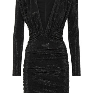 Philipp Plein  crystal-embellished V-neck minidress