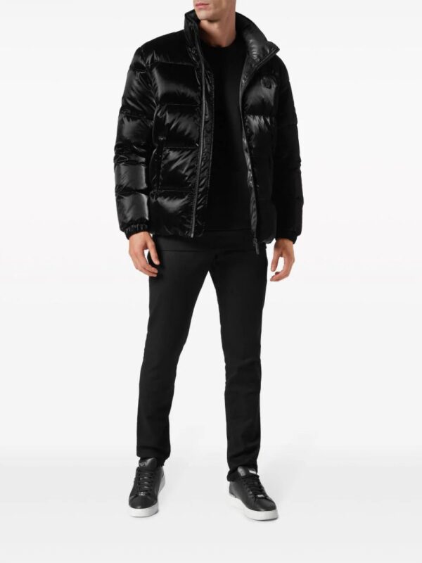 Philipp Plein  logo-embroidered padded jacket - Image 2