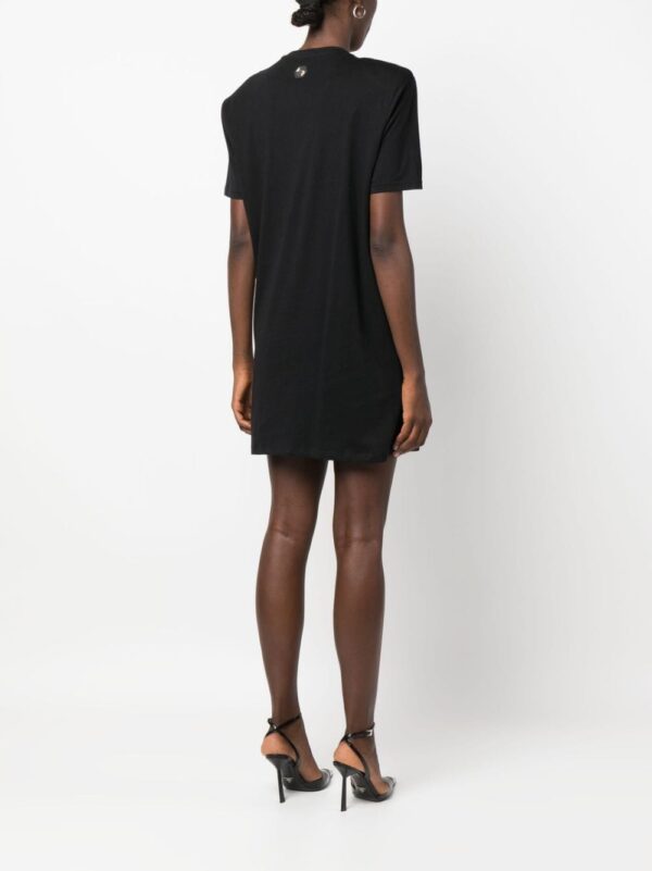 Philipp Plein Teddy Bear crystal-embellished T-shirt dress - Image 4