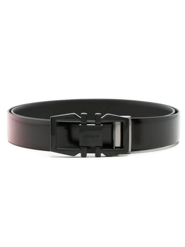 Ferragamo  logo-plaque leather belt