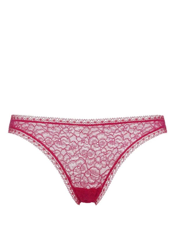 ERES  Velouté lace-panel briefs