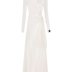 Dolce & Gabbana sheer silk maxi dress