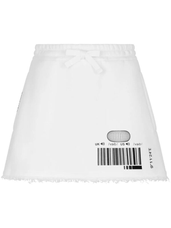 Dolce & Gabbana DGVIB3  graphic-print cotton skirt