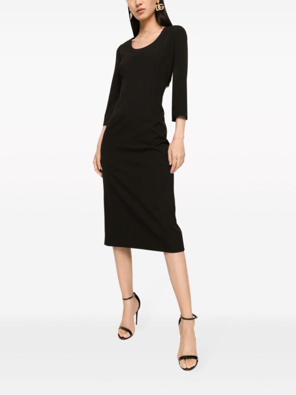 Dolce & Gabbana wool-blend midi dress - Image 4