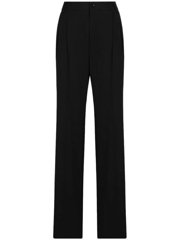 Dolce & Gabbana  box-pleat high-waisted trousers