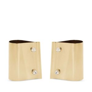 Dolce & Gabbana  crystaled cuff bracelets