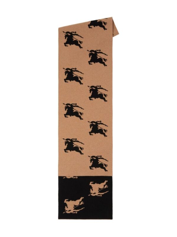 Burberry  Equestrian Knight-motif jacquard scarf - Image 2