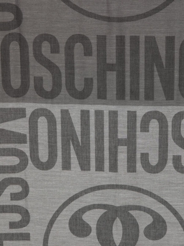 Moschino  Double Question Mark-logo scarf - Image 2