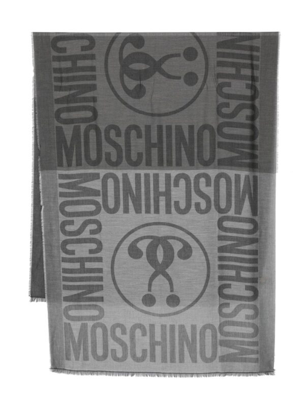 Moschino  Double Question Mark-logo scarf