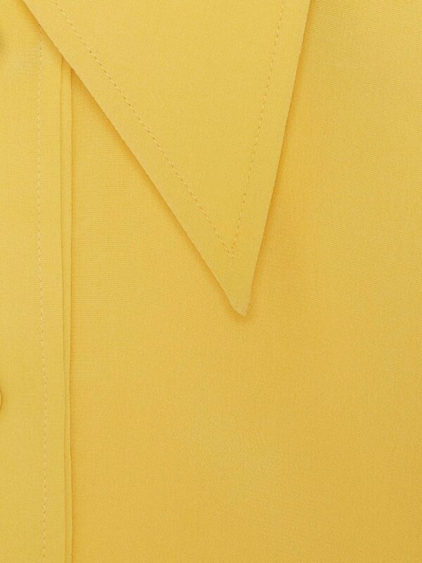 Gucci  pointed-collar silk shirt - Image 4