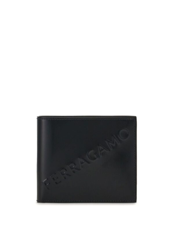 Ferragamo logo-embossed bi-fold wallet
