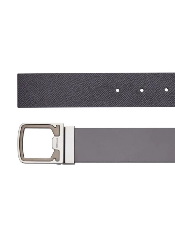 Ferragamo  logo-engraved reversible belt - Image 2