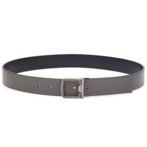 Louis Vuitton logo-engraved reversible belt