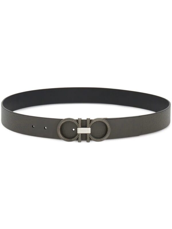 Ferragamo  Gancini-buckle leather belt
