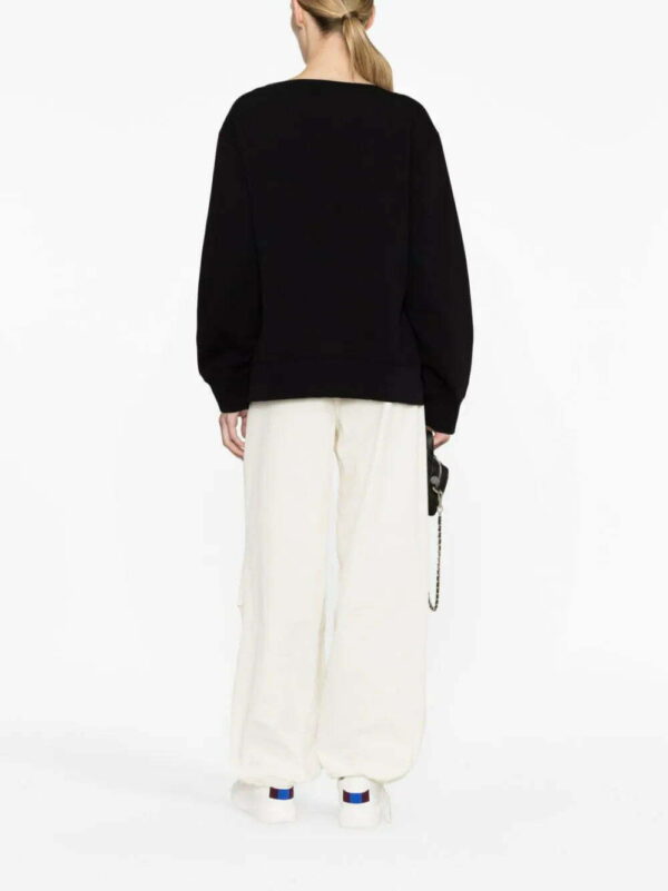 Stella McCartney  crystal-embellished cotton sweatshirt - Image 4