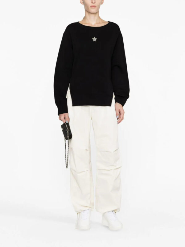 Stella McCartney  crystal-embellished cotton sweatshirt - Image 2