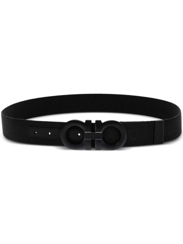 Ferragamo  Gancini-buckle logo-strap belt