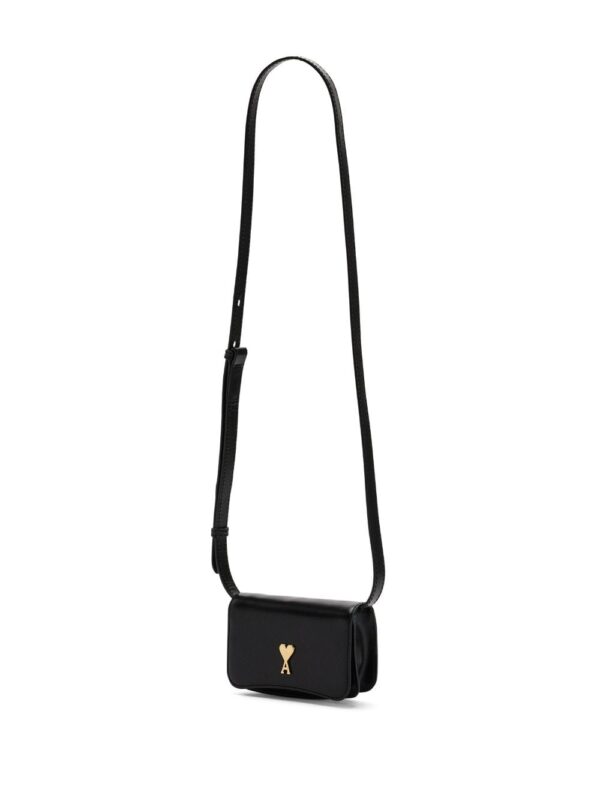 AMI Paris logo-plaque leather cardholder - Image 3