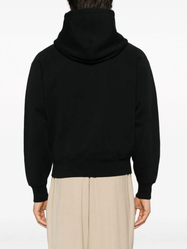 AMI Paris  Ami de Coeur-embroidered zip-up hoodie - Image 4