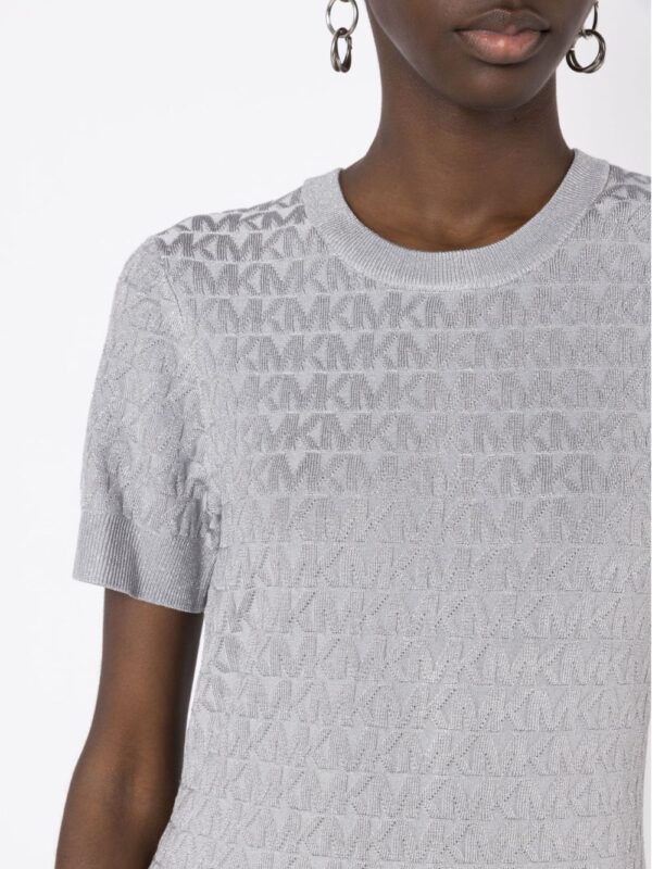 Michael Michael Kors monogram-jacquard T-shirt dress - Image 5