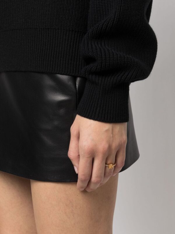 Versace  Medusa Head crystal-embellished ring - Image 2