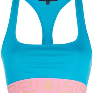 Versace  Greca-motif sports bra