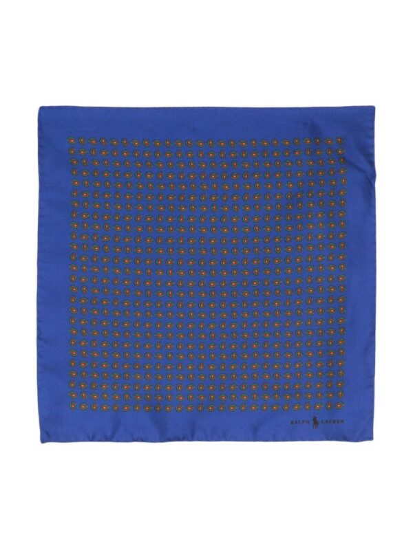 Polo Ralph Lauren  geometric-print silk handkerchief