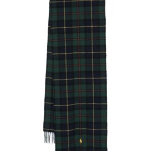 Polo Ralph Lauren  Polo Pony tartan check-pattern scarf