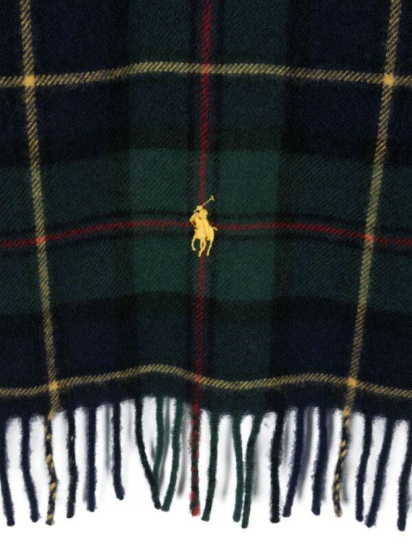 Polo Ralph Lauren  Polo Pony tartan check-pattern scarf - Image 2