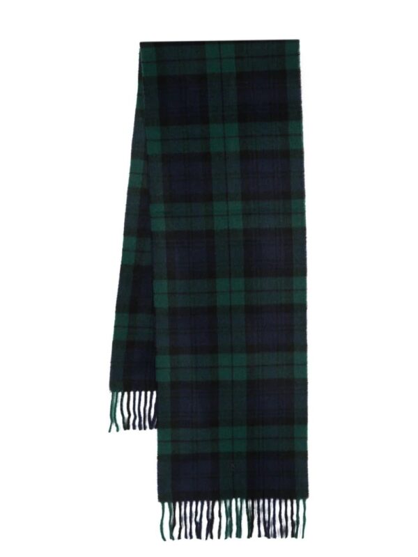 Polo Ralph Lauren  tartan-pattern scarf