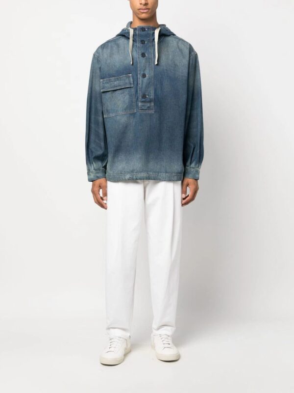 Polo Ralph Lauren  hooded denim jacket - Image 2