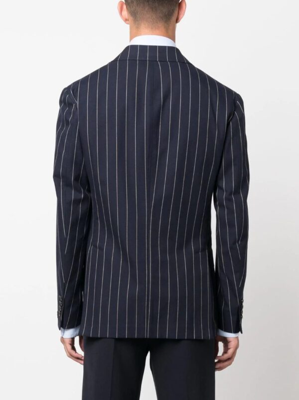 Polo Ralph Lauren  pinstriped double-breasted blazer - Image 4