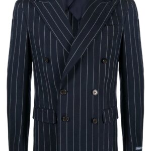 Polo Ralph Lauren  pinstriped double-breasted blazer